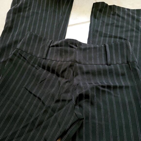 V&X juniors formal black slack pants with white stripes - Picture 12 of 16